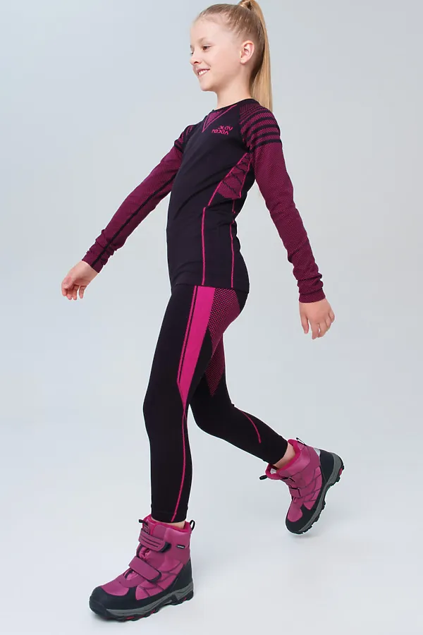 Термокомплект PLAYTODAY, черный,розовый неоновый - фото 2