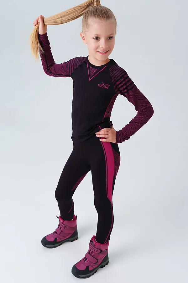 Термокомплект PLAYTODAY, черный,розовый неоновый - фото 2