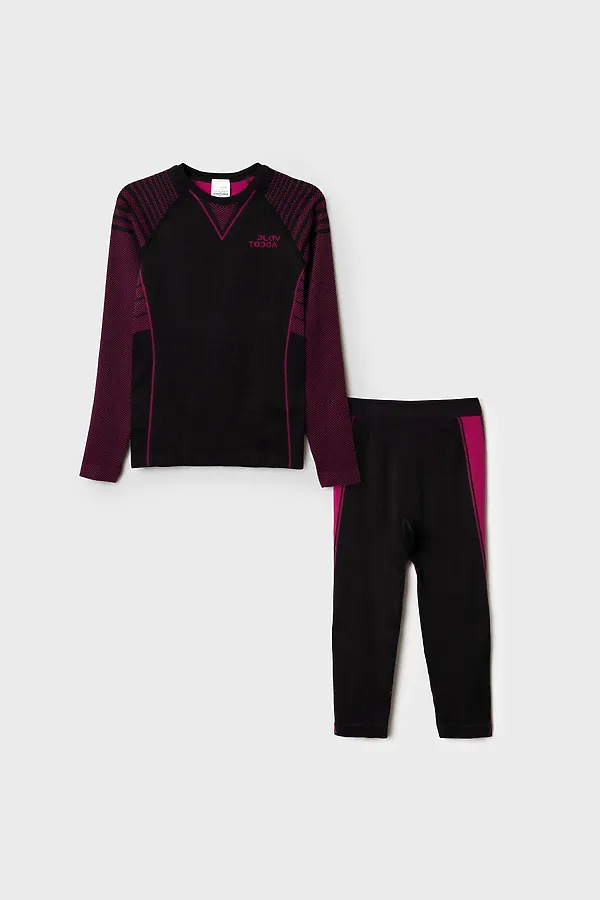 Термокомплект PLAYTODAY, черный,розовый неоновый - фото 2