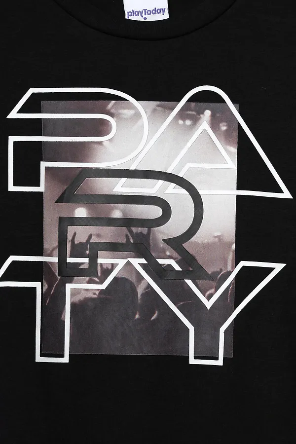 Лонгслив PLAYTODAY, черный - фото 2
