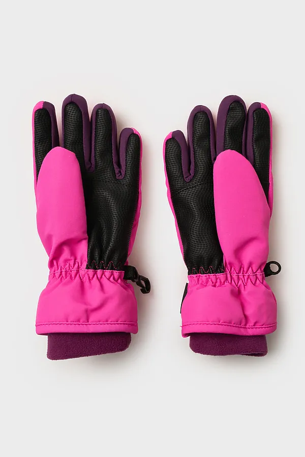 Перчатки PLAYTODAY, розовый,черный - фото 2
