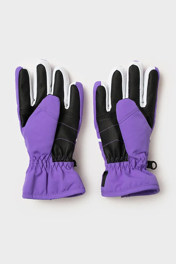 Перчатки PLAYTODAY, сиреневый,белый,черный - фото 2
