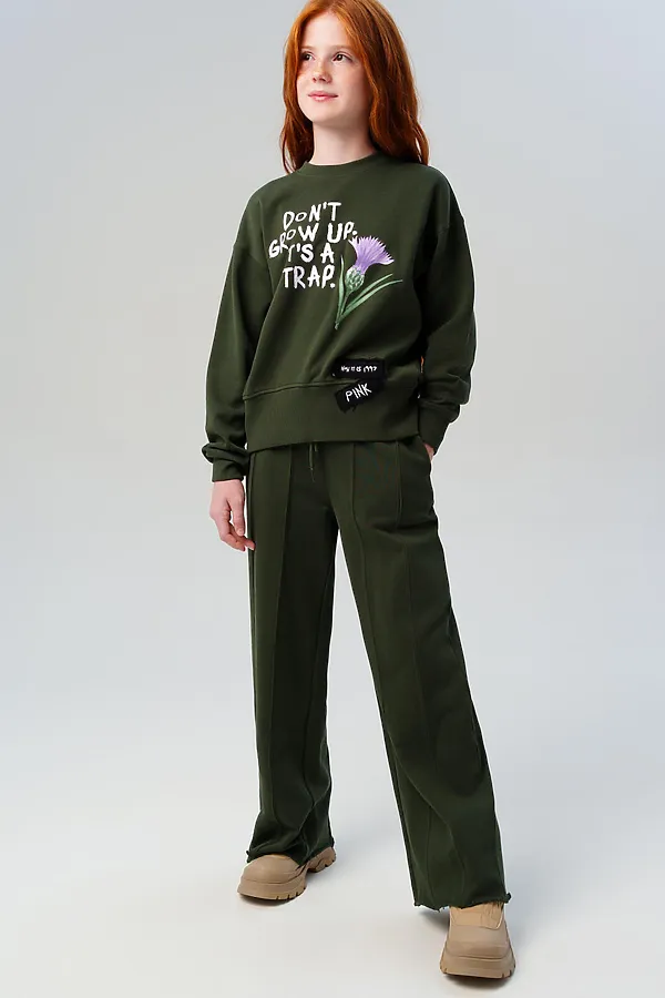 Брюки PLAYTODAY, темно-серый - фото 2