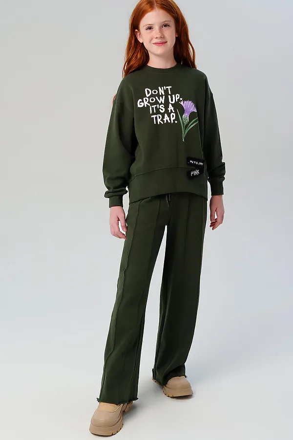 Брюки PLAYTODAY, темно-серый - фото 2