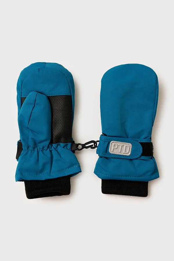 Варежки PLAYTODAY, темно-зеленый - фото 2