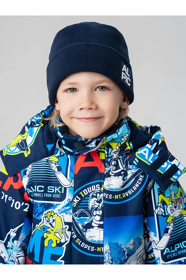 Шапка PLAYTODAY, тёмно-синий - фото 2