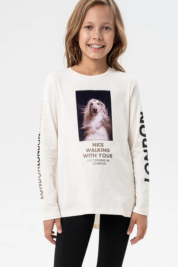 Джемпер PLAYTODAY, молочный - фото 2