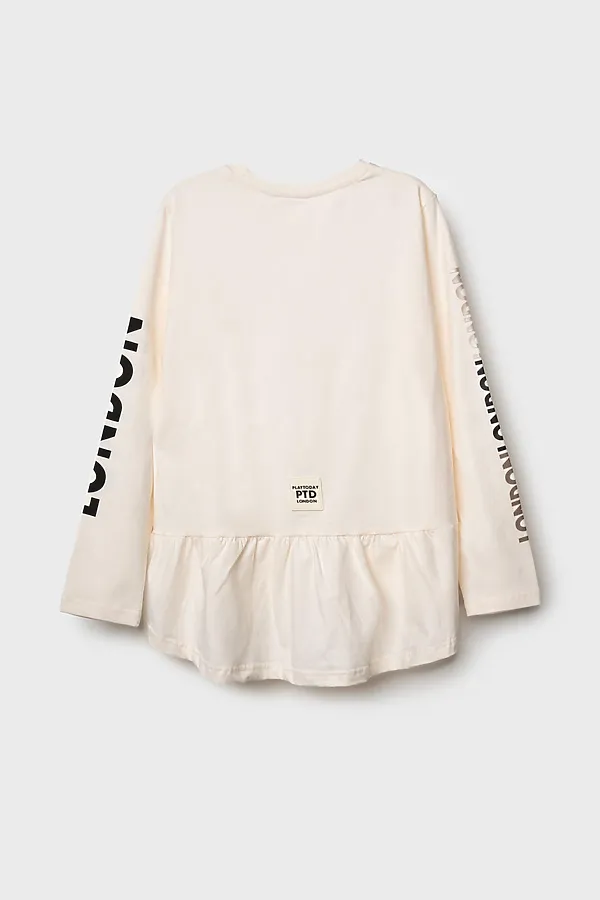 Джемпер PLAYTODAY, молочный - фото 2