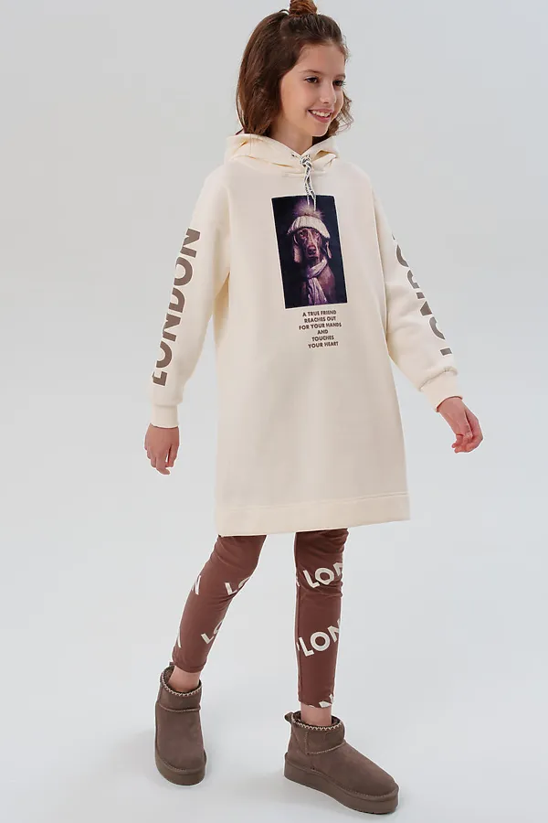 Платье  PLAYTODAY, молочный - фото 2