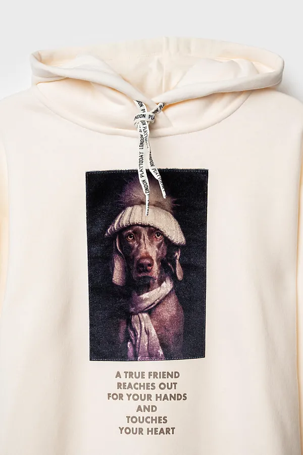 Платье  PLAYTODAY, молочный - фото 2