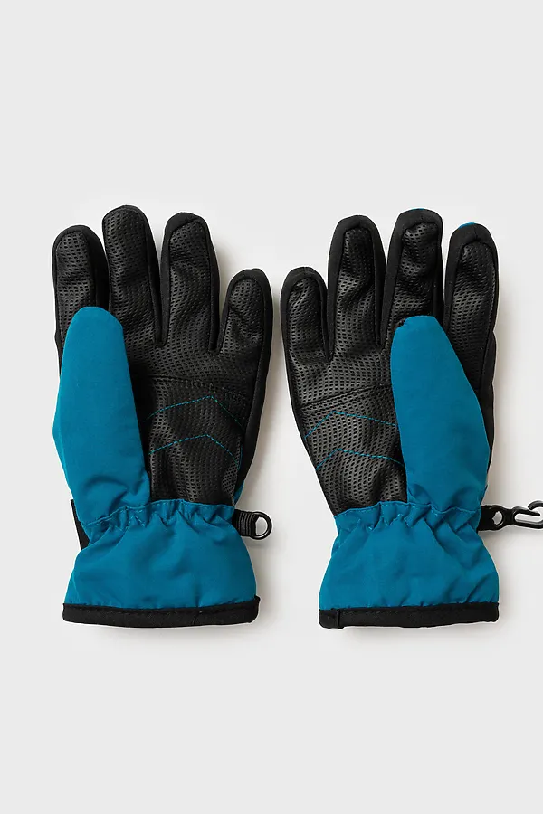 Перчатки PLAYTODAY, бирюзовый,черный - фото 2