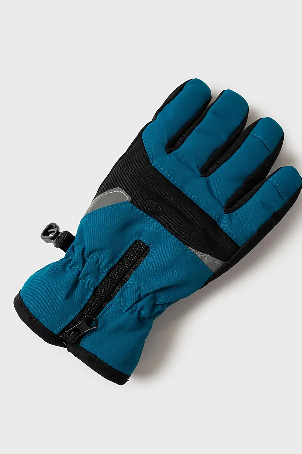 Перчатки PLAYTODAY, бирюзовый,черный - фото 2