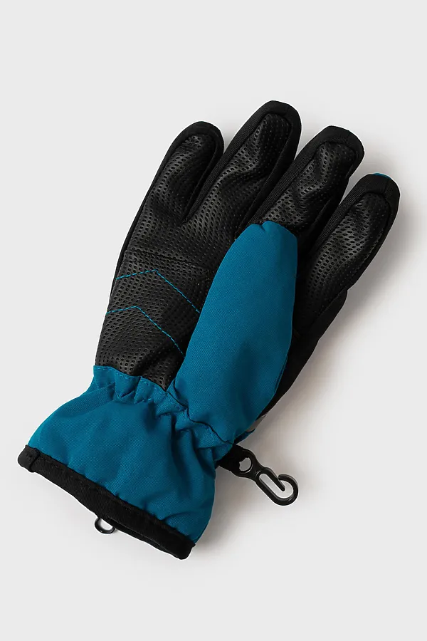Перчатки PLAYTODAY, бирюзовый,черный - фото 2
