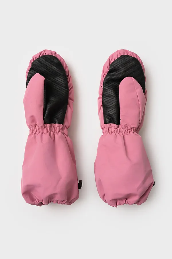 Варежки PLAYTODAY, розовый,черный - фото 2