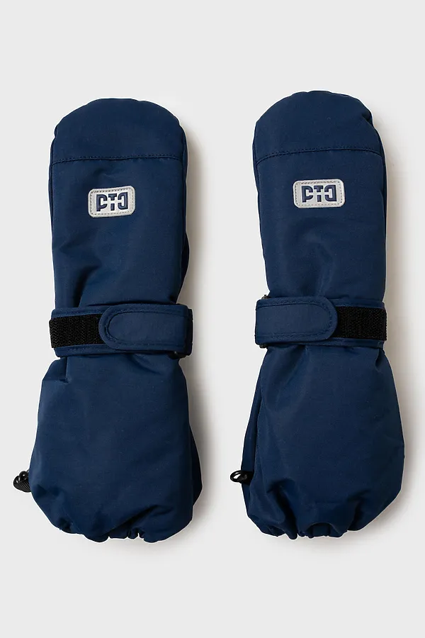 Варежки PLAYTODAY, тёмно-синий - фото 2