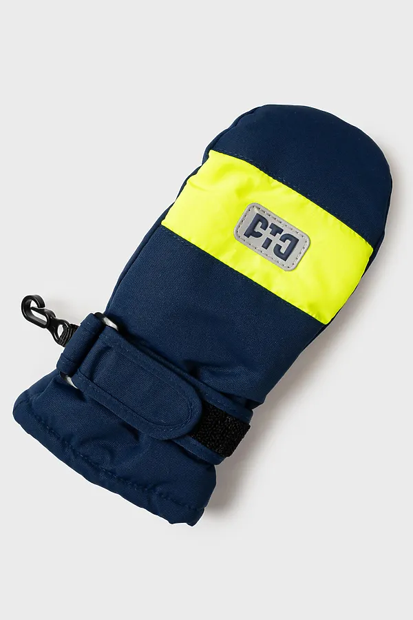 Варежки PLAYTODAY, тёмно-синий - фото 2