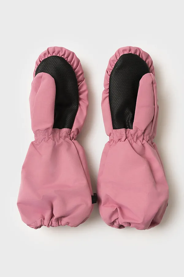 Варежки PLAYTODAY, розовый,черный - фото 2