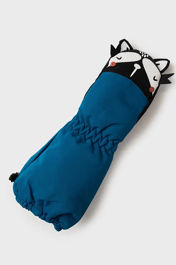 Варежки PLAYTODAY, тёмно-синий,черный - фото 2