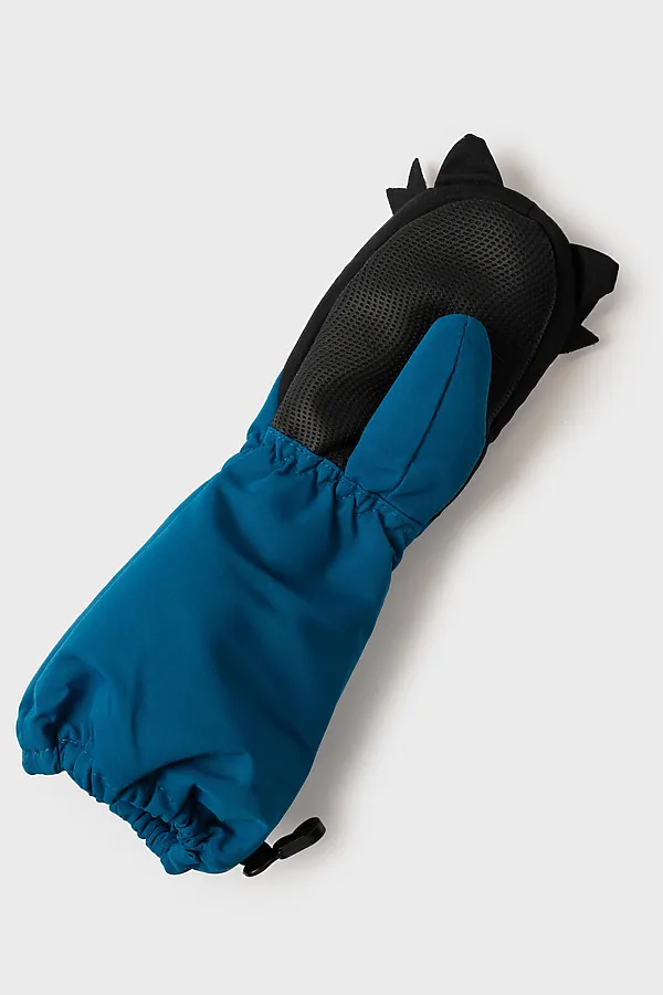 Варежки PLAYTODAY, тёмно-синий,черный - фото 2