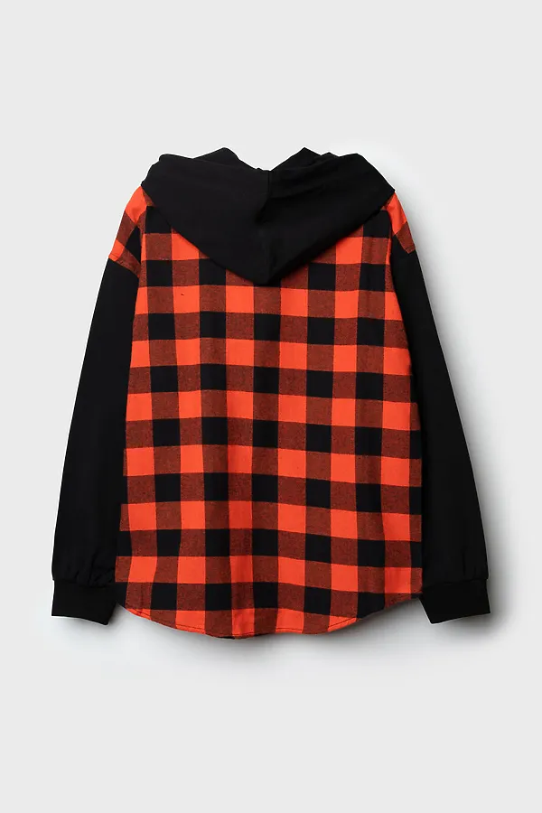 Рубашка PLAYTODAY, черный,красный - фото 2