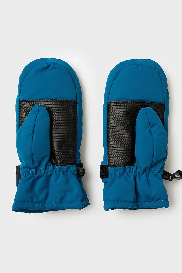 Варежки PLAYTODAY, тёмно-синий,черный - фото 2