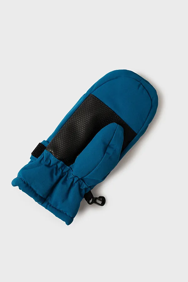 Варежки PLAYTODAY, тёмно-синий,черный - фото 2