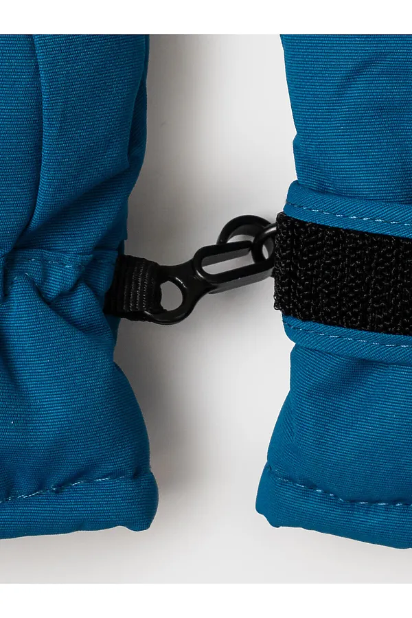 Варежки PLAYTODAY, тёмно-синий,черный - фото 2