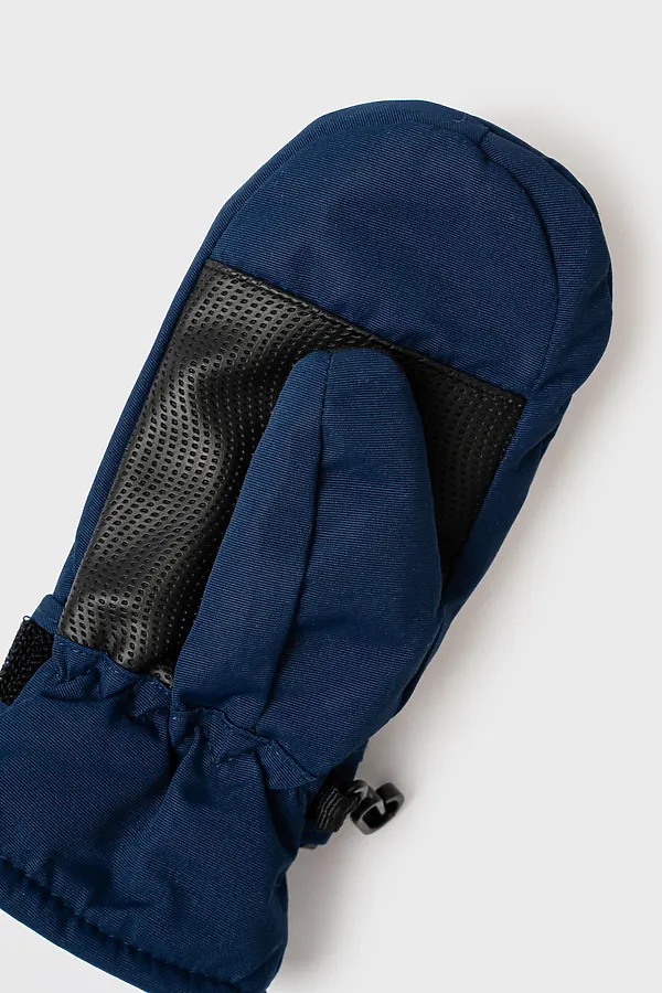 Варежки PLAYTODAY, тёмно-синий,черный - фото 2