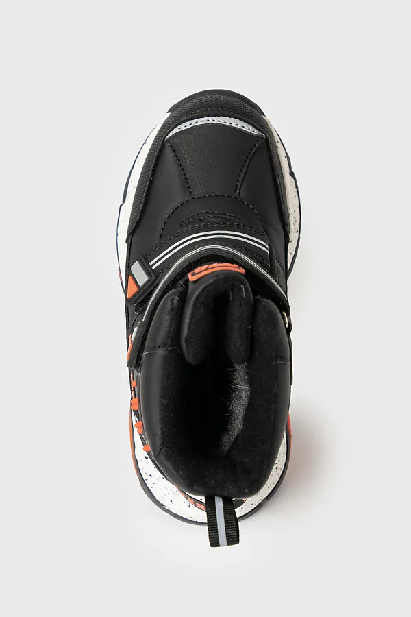 Ботинки PLAYTODAY, черный,оранжевый - фото 2