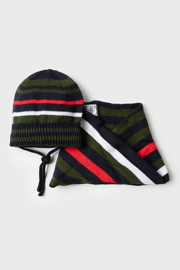 Комплект (Шапка+Снуд) PLAYTODAY, разноцветный - фото 2