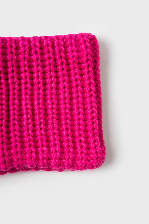 Комплект (Шапка+Снуд) PLAYTODAY, розовый - фото 2