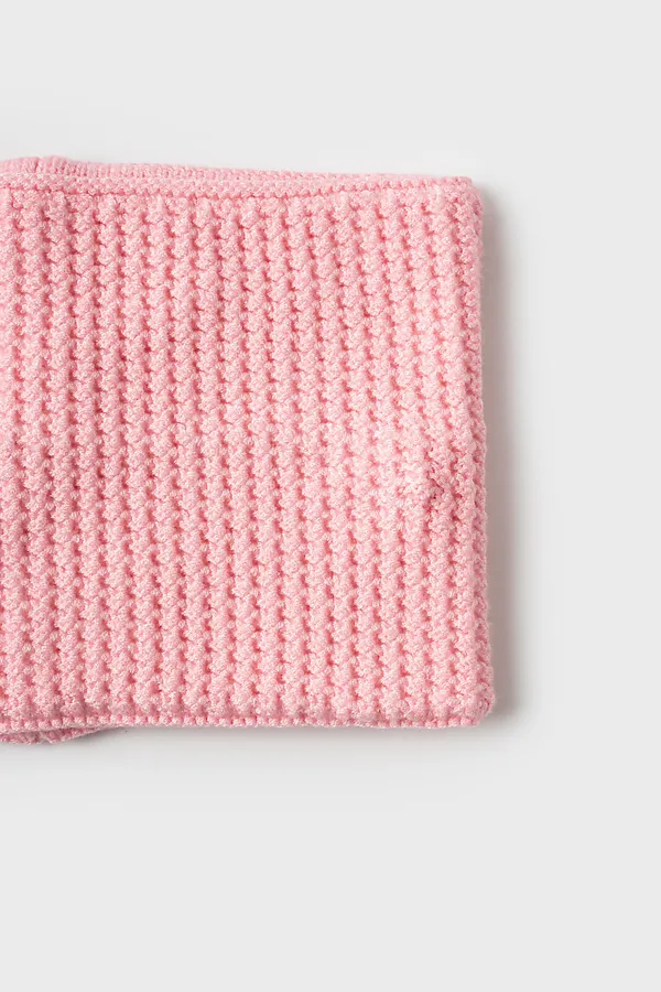 Комплект (Шапка+Снуд) PLAYTODAY, светло-розовый - фото 2