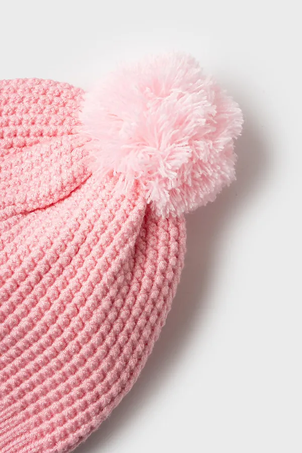 Комплект (Шапка+Снуд) PLAYTODAY, светло-розовый - фото 2