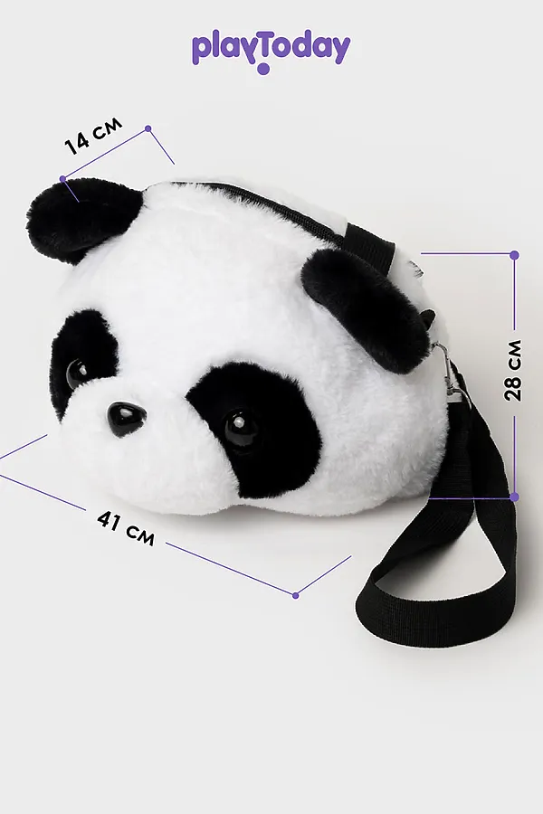 Сумка PLAYTODAY, белый,черный - фото 2