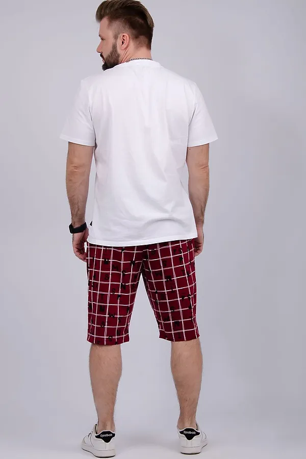 Шорты Прадо НАТАЛИ, бордо - фото 2