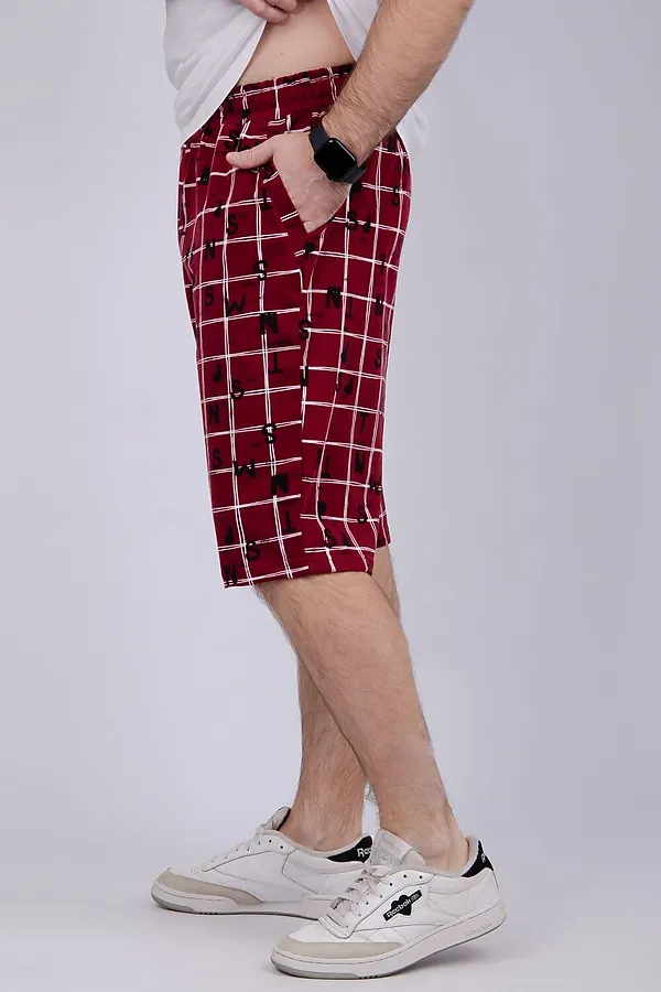 Шорты Прадо НАТАЛИ, бордо - фото 2