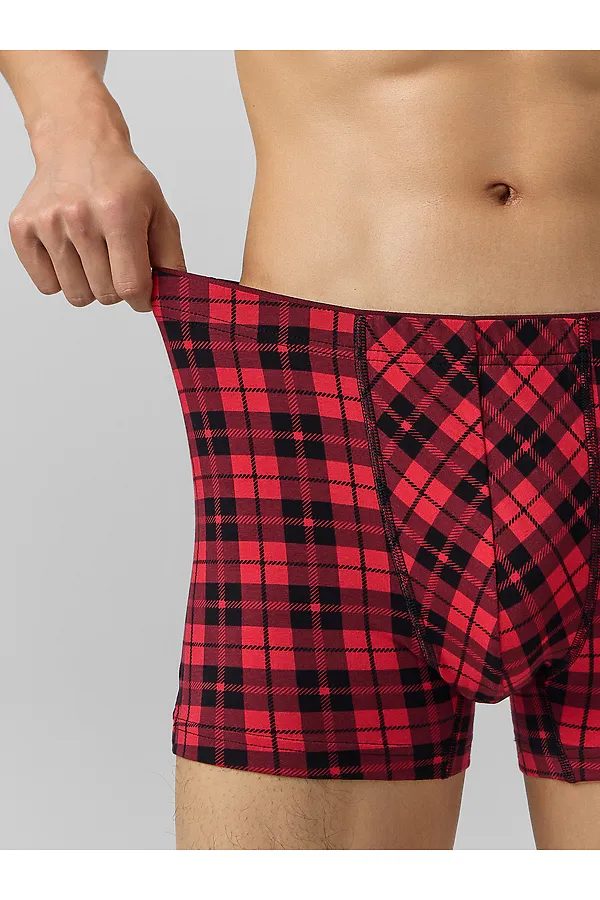 Трусы MARK FORMELLE, черная клетка на красном - фото 2