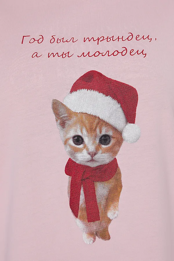 Туника MARK FORMELLE, розовая сказка +печать - фото 2