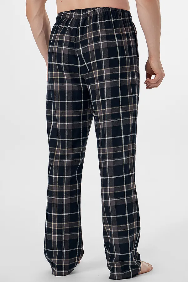 Брюки MARK FORMELLE, клетка черная - фото 2