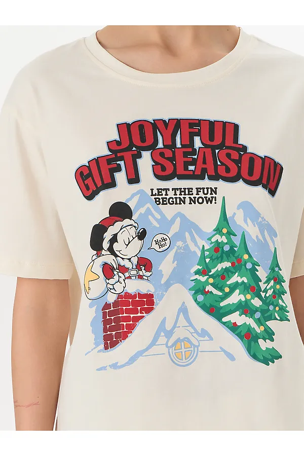 Пижама MARK FORMELLE, молочный +нг рисунки на молочном - фото 2