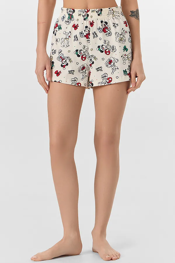 Пижама MARK FORMELLE, молочный +нг рисунки на молочном - фото 2