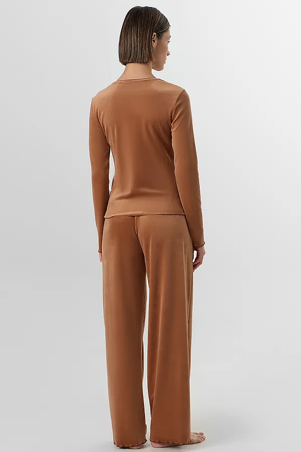 Пижама MARK FORMELLE, жженый сахар - фото 2