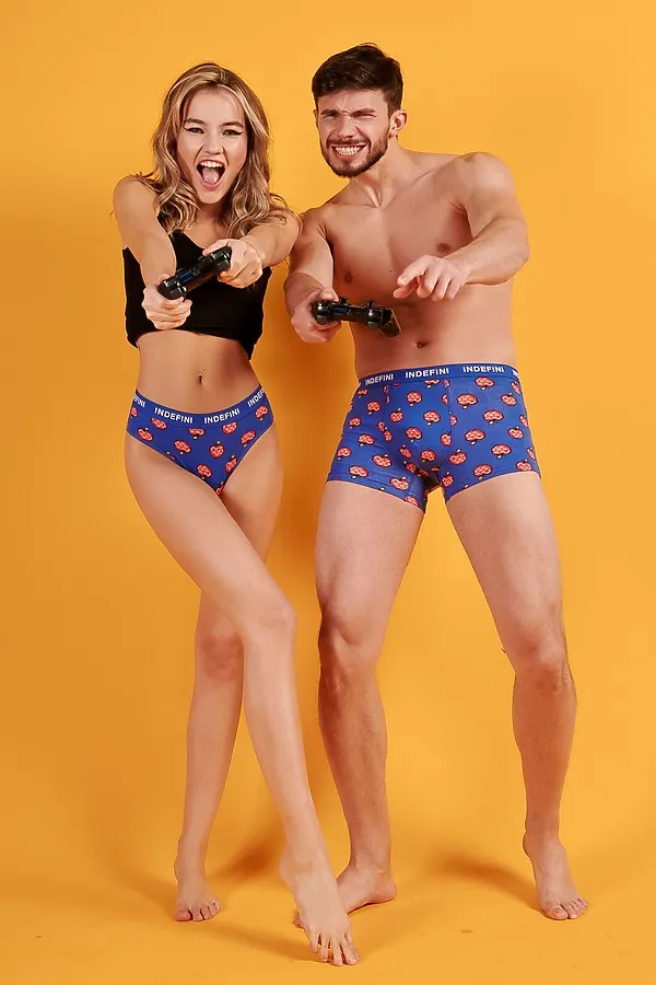 Трусы INDEFINI, синий - фото 2