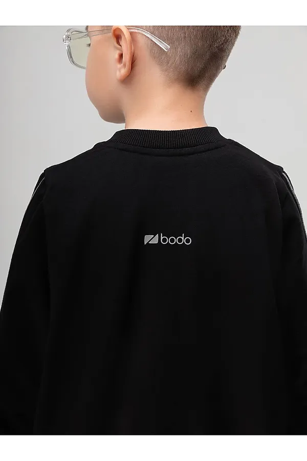 Костюм (Толстовка+Брюки) BODO, черный - фото 2