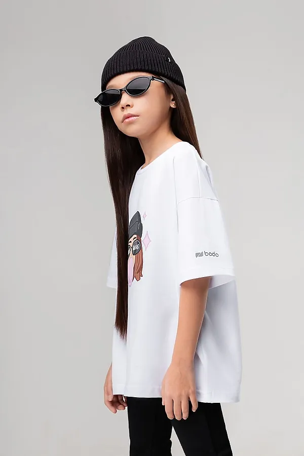 Футболка BODO, белый (мультиколор) - фото 2