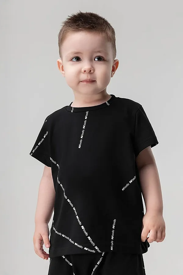 Костюм (Футболка+Шорты) BODO-S, черный - фото 2