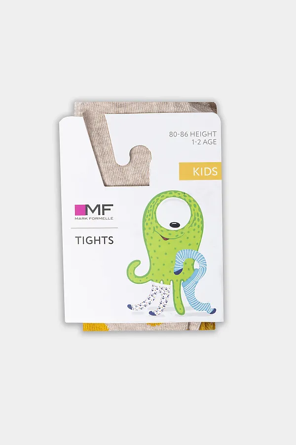 Колготки MARK FORMELLE, бежевый меланж - фото 2