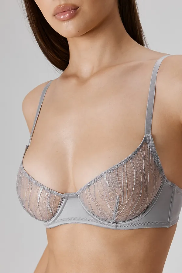 Бюстгальтер INFINITY, серый - фото 2