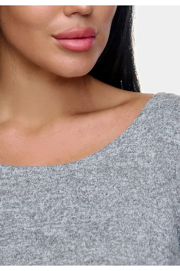 Джемпер Алла НАТАЛИ, серый - фото 2