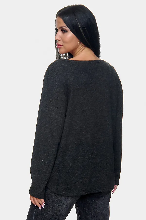 Джемпер Алла НАТАЛИ, черный - фото 2